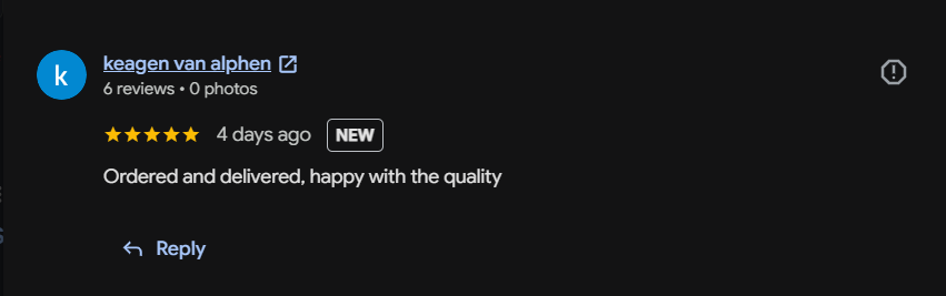 Customer reviews